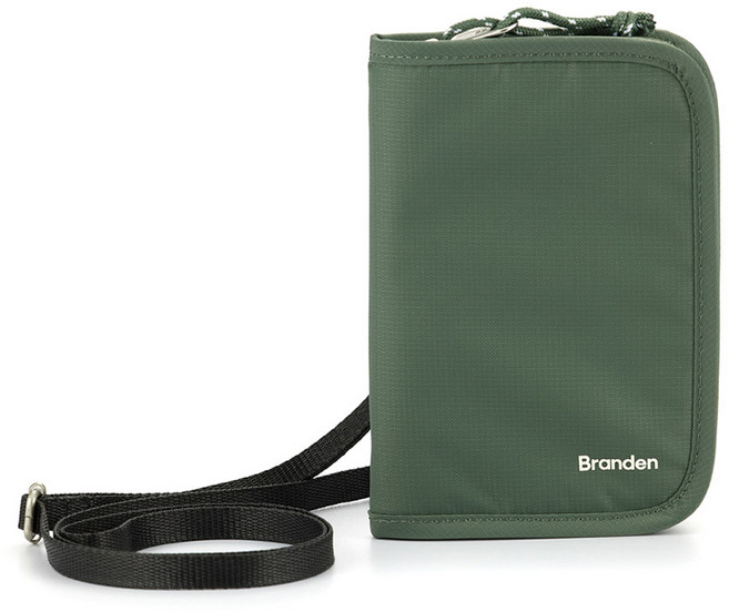 브랜든 여행용 도난방지 세이프 크로스 월렛백