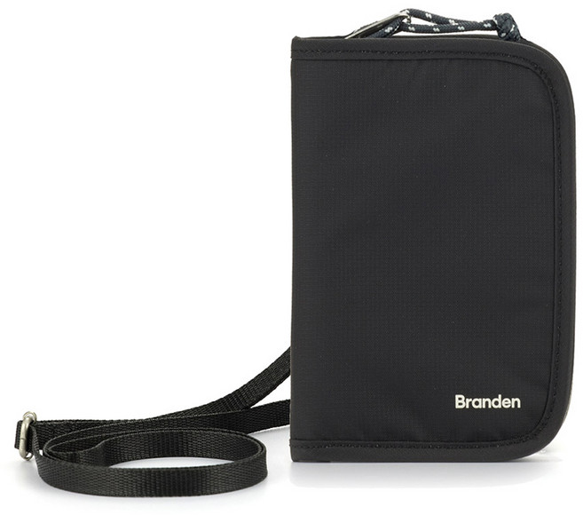 브랜든 여행용 도난방지 세이프 크로스 월렛백