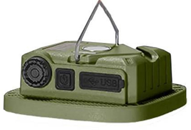 디제이디 LED 멀티 캠핑랜턴, 그린 + 카키, 1개