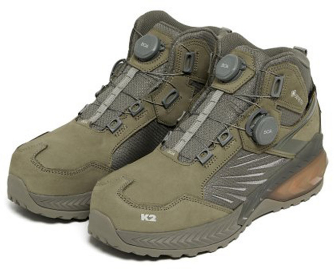 케이투세이프티 안전화 HW KG-115, Olive Khaki, 1개