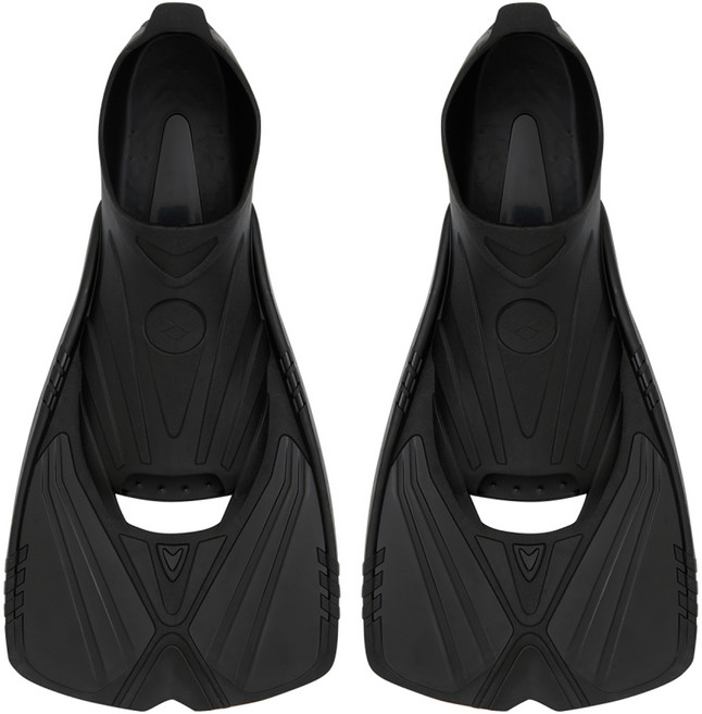 아레나 숏핀 오리발 A4AC1AF03, 블랙