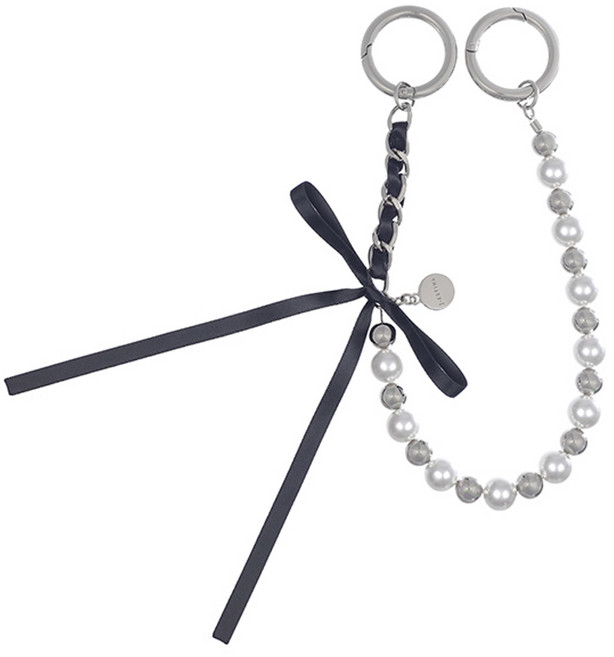 제이에스티나 여성용 JOELLE 리본 체인 참 장식 JEACEA4BF141SI360 + 쇼핑백