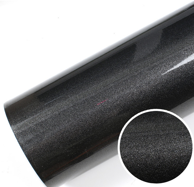 로즈로사 하이글로시 펄 인테리어필름 고광택 시트지, DGP427블랙, 폭 60cm x 길이 50m