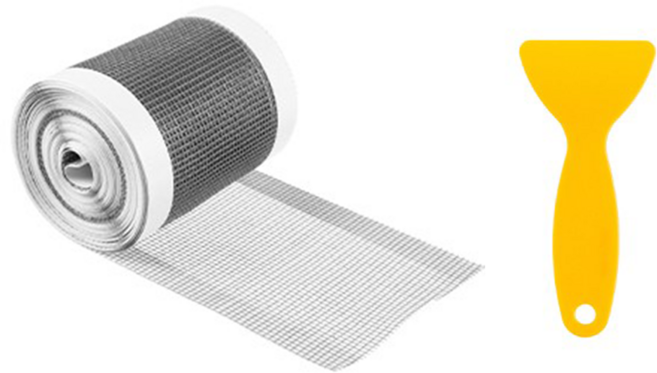 comet Home 排水孔濾網 附刮刀, 1捲