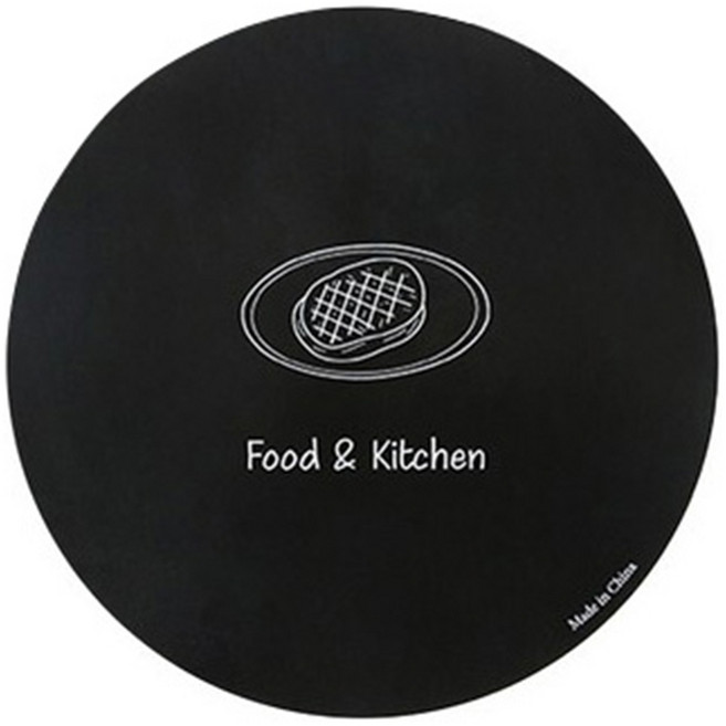 Tamsaa 電磁爐保護墊, Food&Kitchen 黑色, 2個