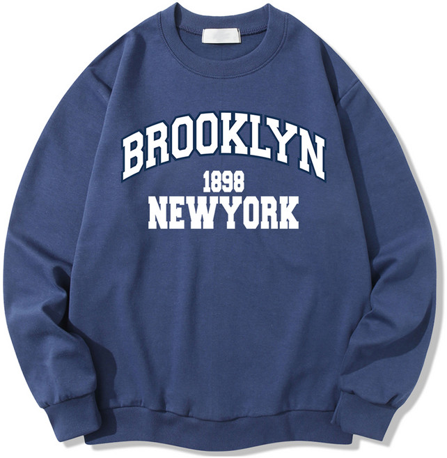 일루소 남녀공용 1898 뉴욕 소프트 특양면 맨투맨