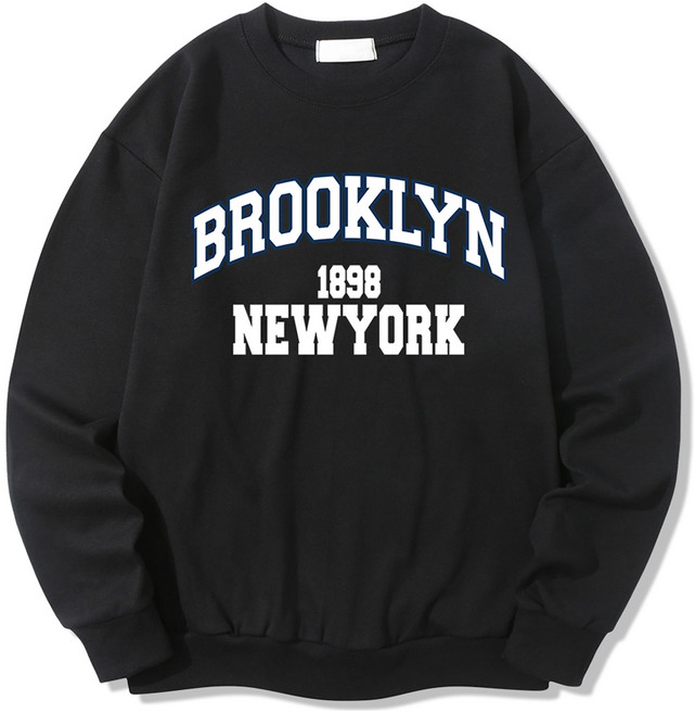 일루소 남녀공용 1898 뉴욕 소프트 특양면 맨투맨