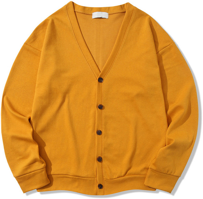 일루소 남성용 소프트 특양면 가디건