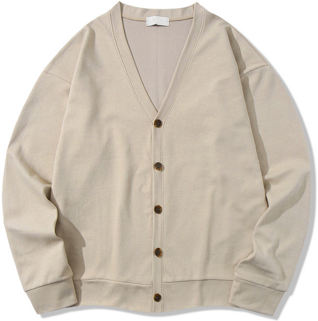 일루소 남성용 소프트 특양면 가디건