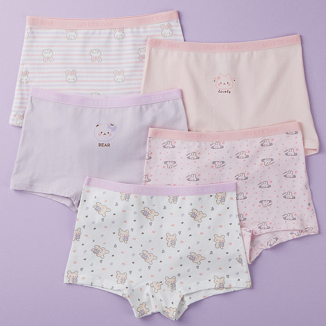 스콕스 여아용 학생 러블리베어 드로즈 5종 세트