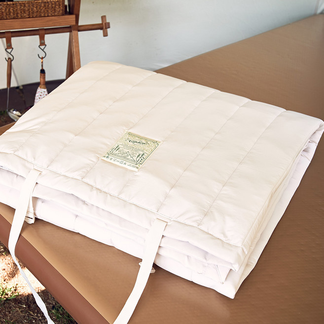 Gitden Air Box 自動充氣床墊專用 大型露營墊, 燕麥色