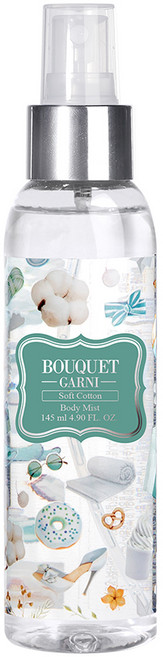 BOUQUET GARNI 身體香氛噴霧 柔軟棉花香, 145ml, 1瓶