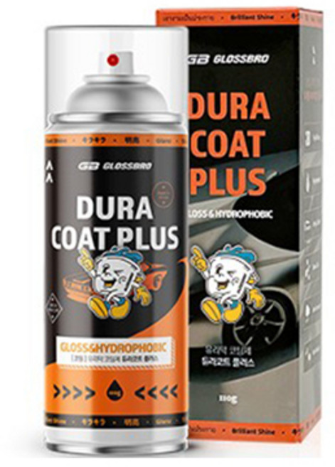 글로스브로 차량용 듀라코트 플러스 유리막 코팅제, 110g, 1개