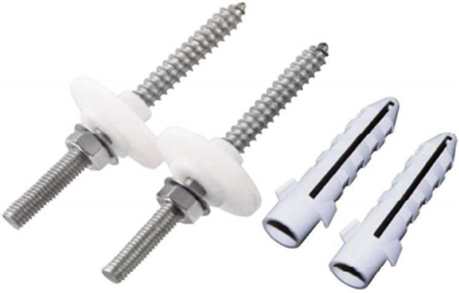 와토스 세면기 앙카볼트 2p + 앙카 2p 세트 WLM40-150L, 혼합색상