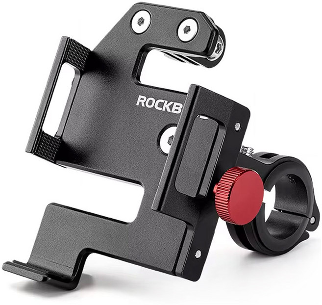 락브로스 자전거 휴대폰 거치대 고프로 마운트 일체형 25210038101, 혼합색상, 1개