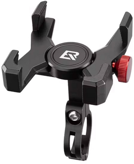 락브로스 자전거 핸들바 킥보드 오토바이 스마트폰 거치대 25210039001, 혼합색상, 1개