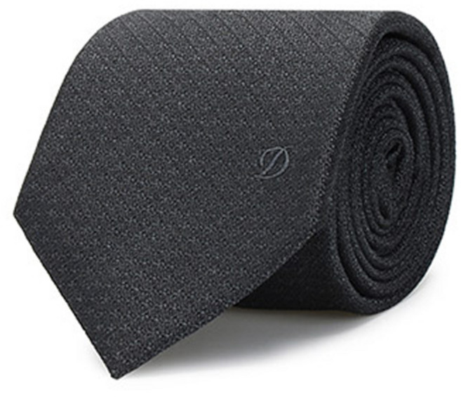 ST듀퐁 듀퐁클래식 넥타이 TE4FM62KA281TGY99 + 쇼핑백