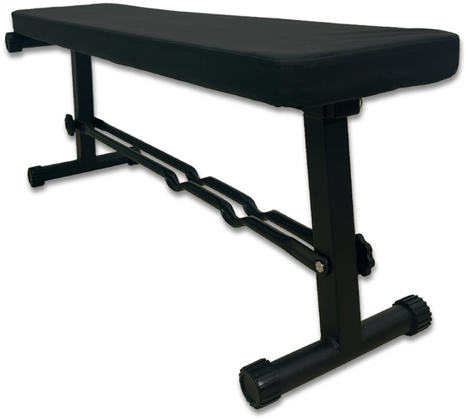 핏분 평 벤치 프레스 플랫 벤치 B-FB100C, 블랙