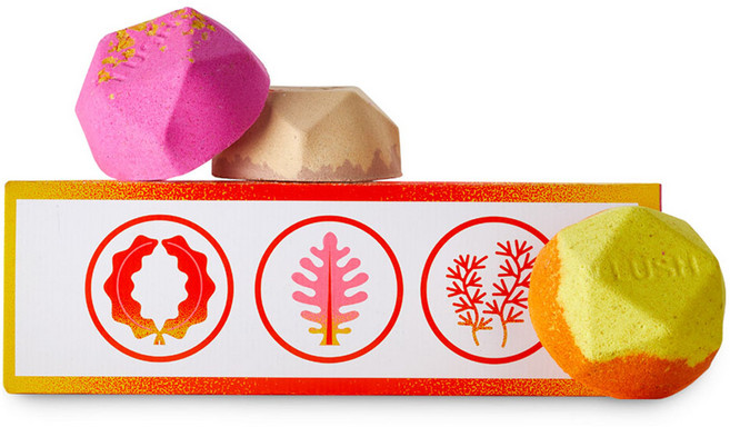 러쉬 따뜻한 차 한잔의 휴식 바스밤 기프트 40g x 3종 세트, 1개