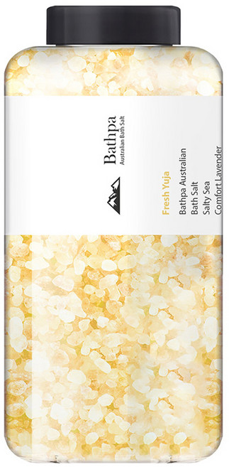 Bathpa 澳大利亞沐浴鹽 Fresh Yuja 1.2kg, 1瓶