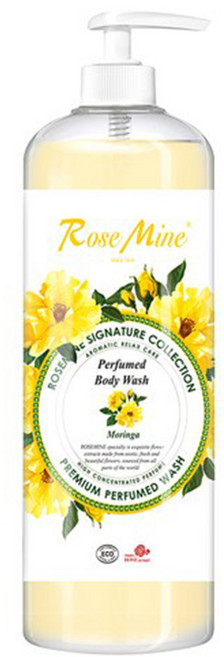ROSEMINE 香氛沐浴露 Moringa, 1L, 1瓶