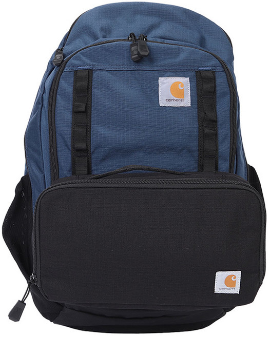 carhartt CORDURA 25L後背包+罐裝飲料保冷袋3入裝 B0000368, 深藍色