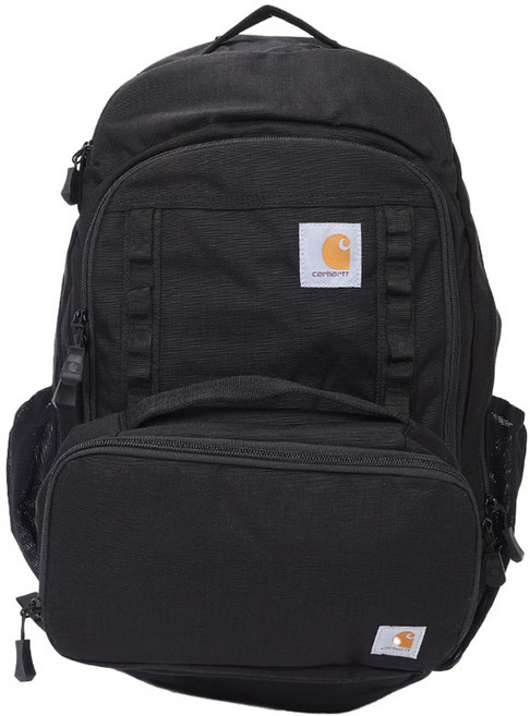 carhartt CORDURA 25L後背包+罐裝飲料保冷袋3入裝 B0000368, 黑色