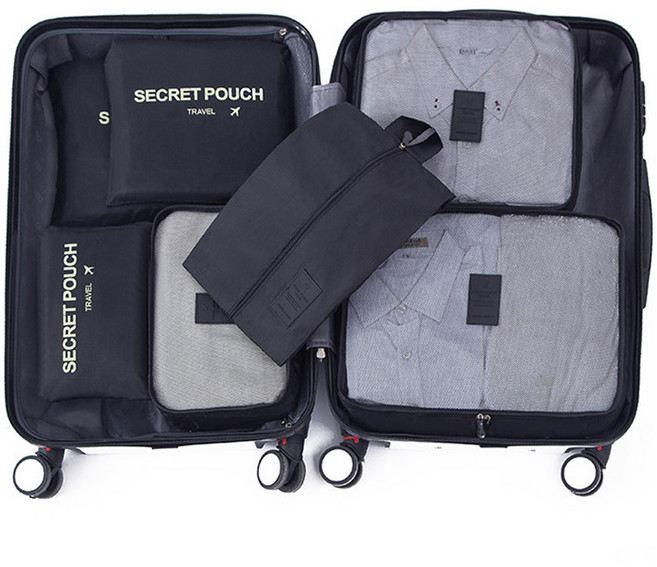 뷰레이터닷컴 트레블 케리어 정리백 여행용 파우치 6종 세트