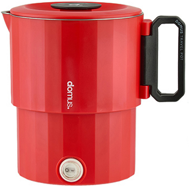 도무스 트래블 팟 전기냄비, DNP-94HF(스파이시 레드)