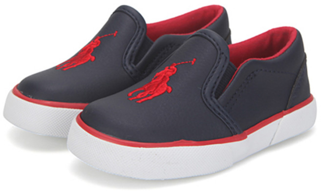 폴로랄프로렌 아동용 발 하버 3 슬립온 RF102591T