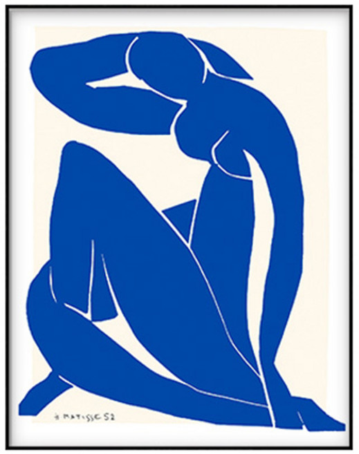 아트마트 앙리 마티스 울트라슬림액자 Medium, 블랙