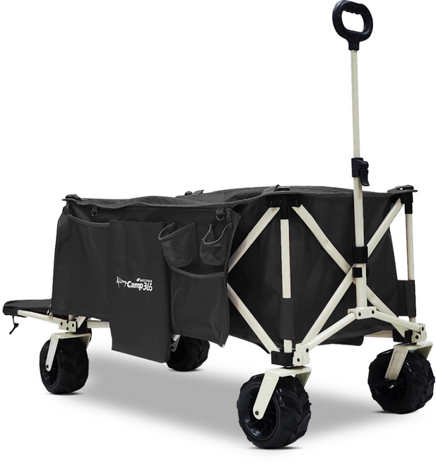 캠프365 파파웨건 스포츠 울트라 캠핑트레일러, 블랙, 1개