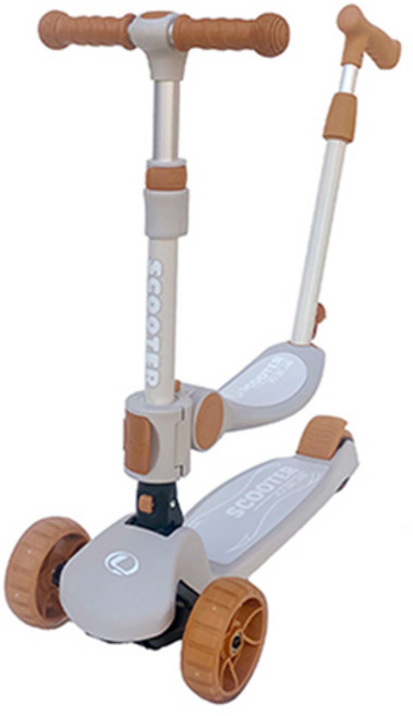 랜드웨이 모션 3in1 스쿠터 킥보드, 그레이, 1개