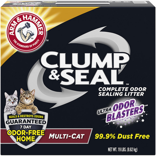 ARM&HAMMER 頂級除臭貓砂, 8.62kg, 1盒