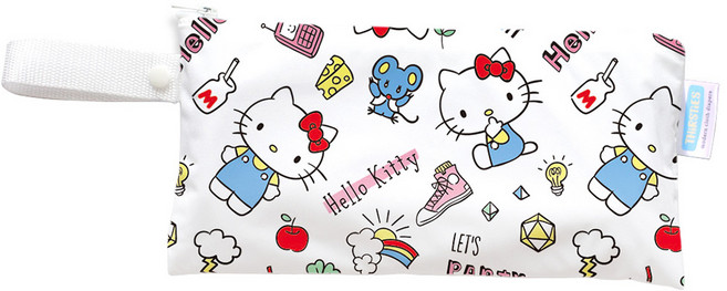 THiRSTiES 防水手拿包 SANRIO聯名款, Hello Kitty My Friends