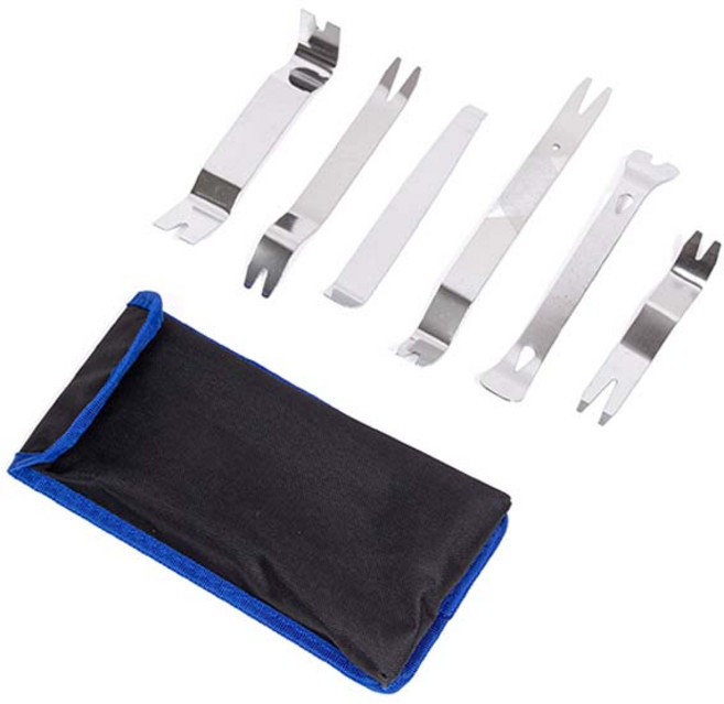 지오비즈 스텐 자동차 리무버 6종 세트, 혼합색상, 1세트