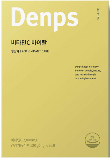 덴프스 비타민C 바이탈 30p, 120g, 1박스