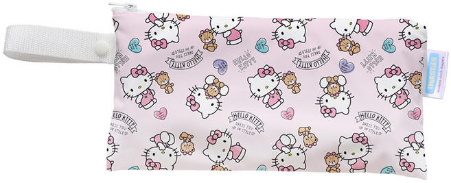 THiRSTiES 防水手拿包 SANRIO聯名款 Hello Kitty Dear Bear 100%聚酯纖維 美國製