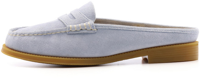 GH바스앤코 WEEJUN 2 WMN Penny Slide Suede 단화 BA41702H