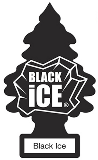 리틀트리 차량용 종이 방향제, 1개, 블랙아이스 엑스트라