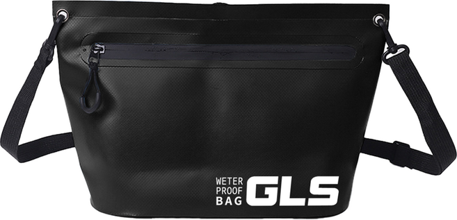 GLS 물놀이 워터프루프 다용도 방수 크로스백, 블랙