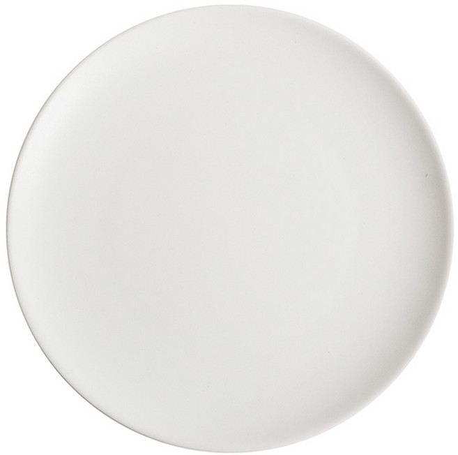 벤자민 무광 파스텔 컬러 디저트 카페 접시, 화이트, 1개