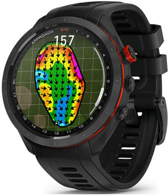 가민 어프로치 S70 GC 47mm 골프 스마트워치, 블랙, GPS