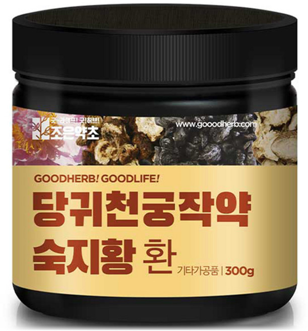 조은약초 당귀 천궁 작약 숙지황 환, 300g, 1개