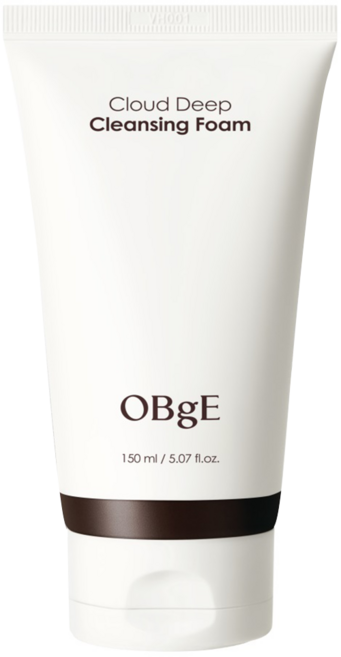 OBgE 台灣公司貨 煥彩保濕深層清潔洗面乳, 150ml, 1條