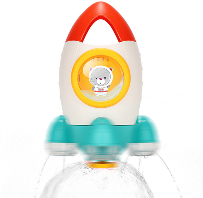 플레이맥스 로켓 목욕놀이완구, 혼합색상, 1개