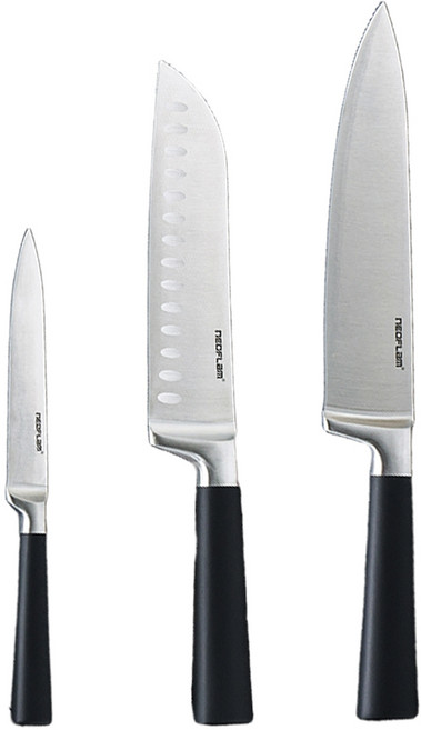 네오플램 돌체 주방칼 나이프 칼 3종 세트, 1세트, 유틸리티 5 + 산토쿠 5 + 셰프 8