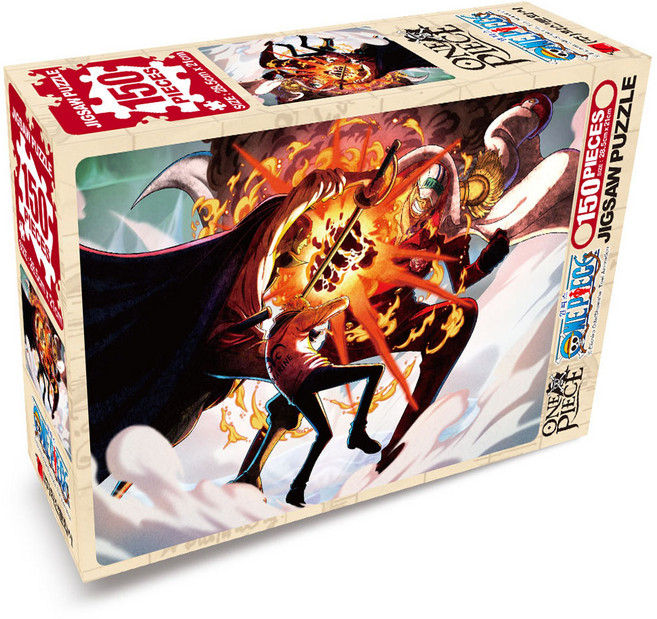 원피스 직소퍼즐 샹크스 VS 아카이누 학산문화사, 혼합색상, 150피스, 1개