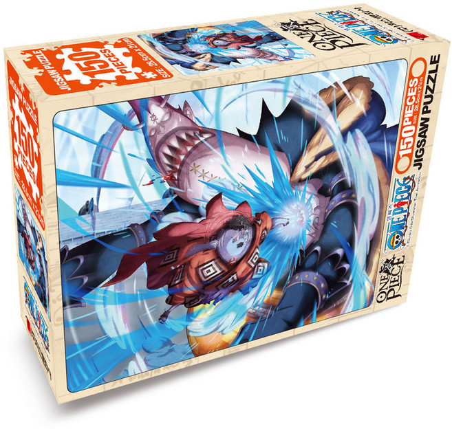 원피스 직소퍼즐 징베 VS 모리아, 150피스, 혼합색상, 1개