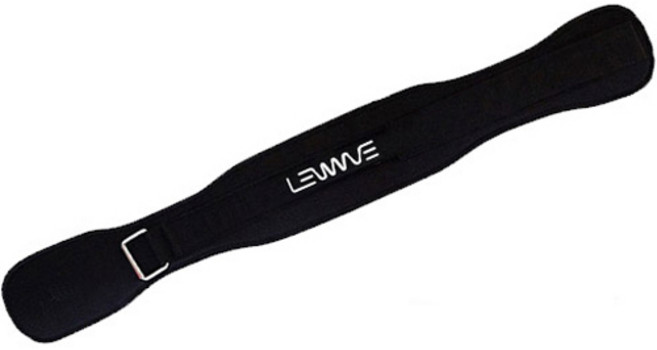 런웨이브 베이직 네오플렌 역도벨트, 블랙, 200g